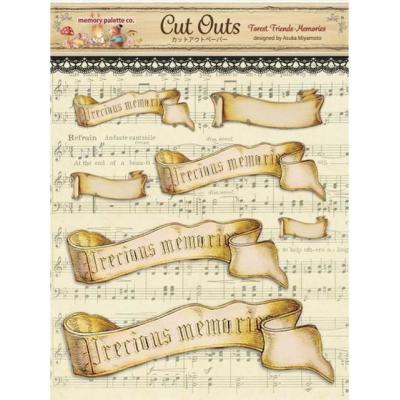 Asuka Studio Memory Place Forest Friends Die Cuts - Memories